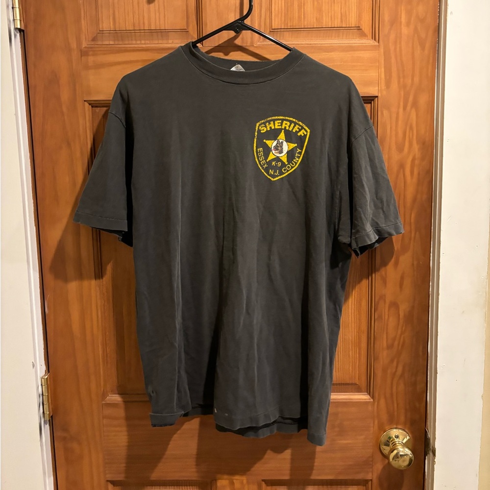 Gray Essex County Sheriff shirt